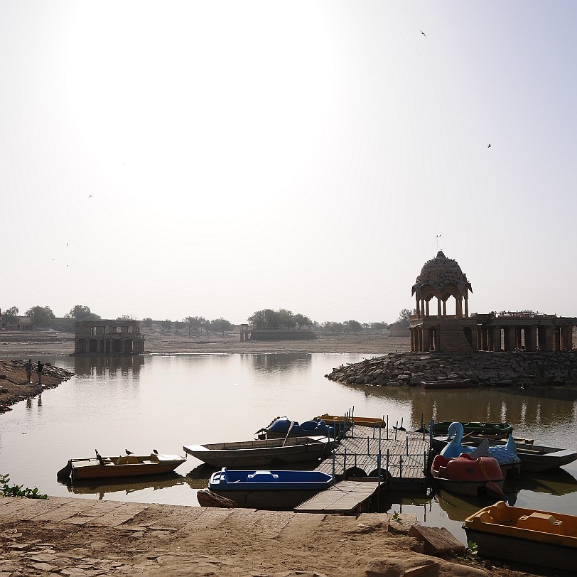 DSC_2234 Am Gadisar See in Jaisalmer