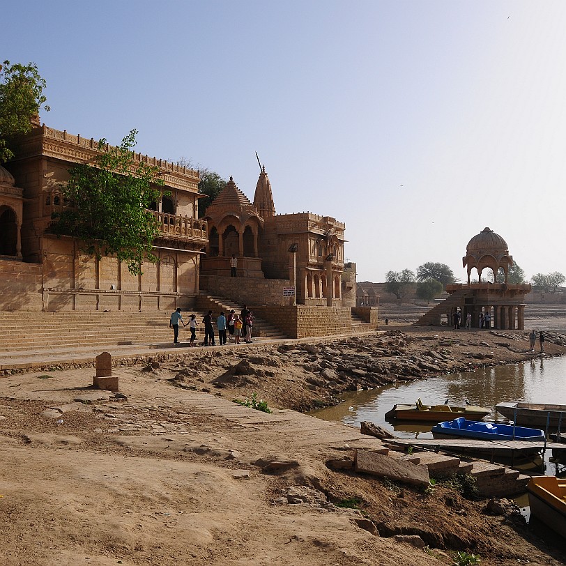 DSC_2236 Am Gadisar See in Jaisalmer