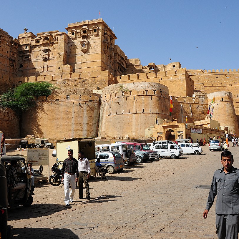 DSC_2320 Innerhalb der Festung von Jaisalmer.