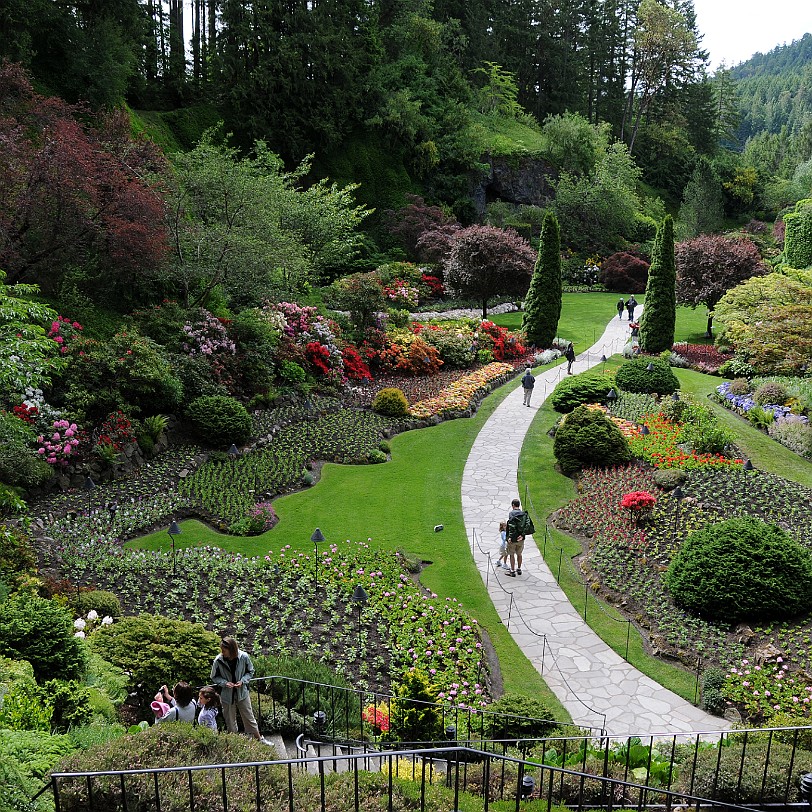 DSC_1387 Kanada; British Columbia; Vancouver Island; The Buchart Gardens